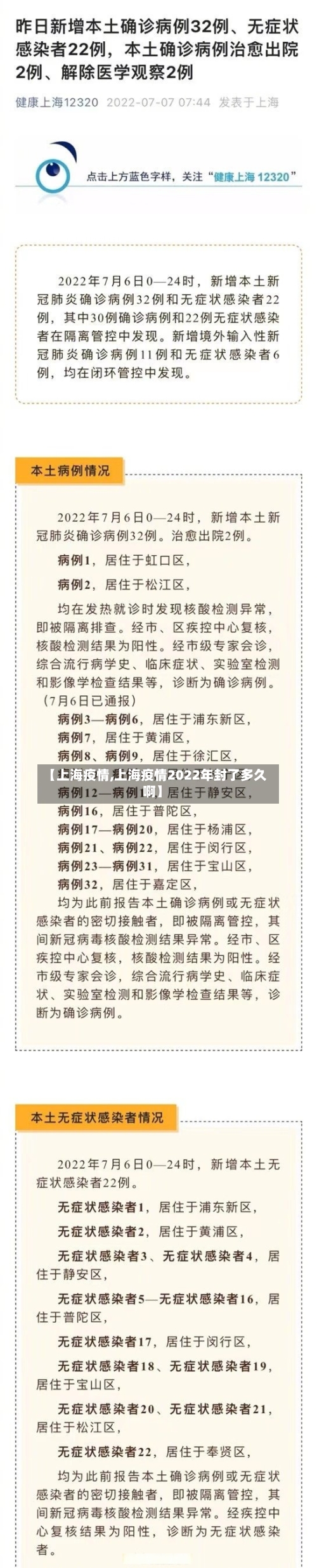 【上海疫情,上海疫情2022年封了多久啊】-第2张图片