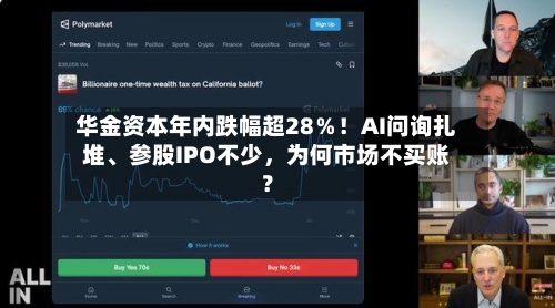 华金资本年内跌幅超28％！AI问询扎堆、参股IPO不少，为何市场不买账？-第2张图片