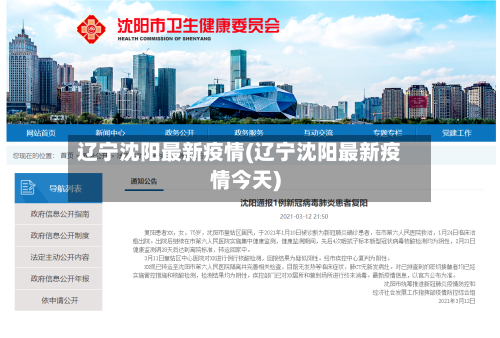 辽宁沈阳最新疫情(辽宁沈阳最新疫情今天)-第3张图片