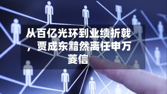 从百亿光环到业绩折戟，贾成东黯然离任申万菱信-第3张图片